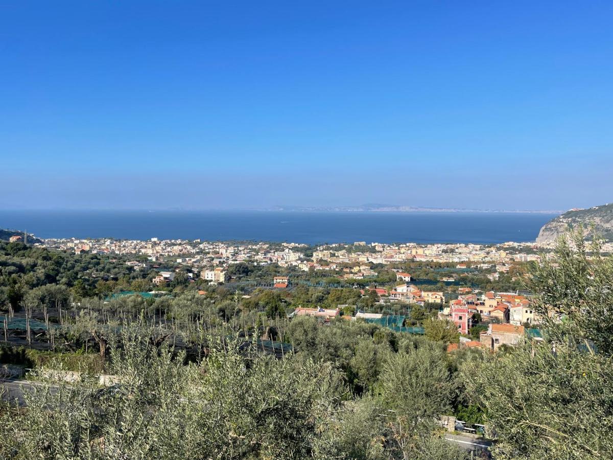 Sky View Villa Piano di Sorrento Bagian luar foto
