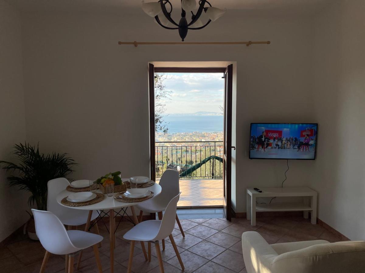 Sky View Villa Piano di Sorrento Bagian luar foto
