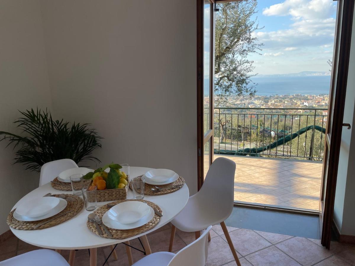 Sky View Villa Piano di Sorrento Bagian luar foto