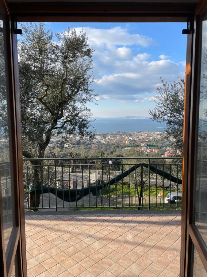Sky View Villa Piano di Sorrento Bagian luar foto