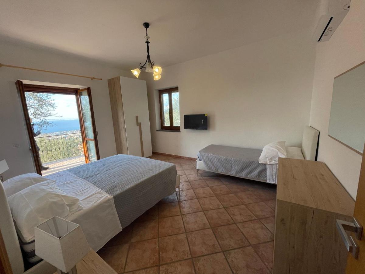 Sky View Villa Piano di Sorrento Bagian luar foto