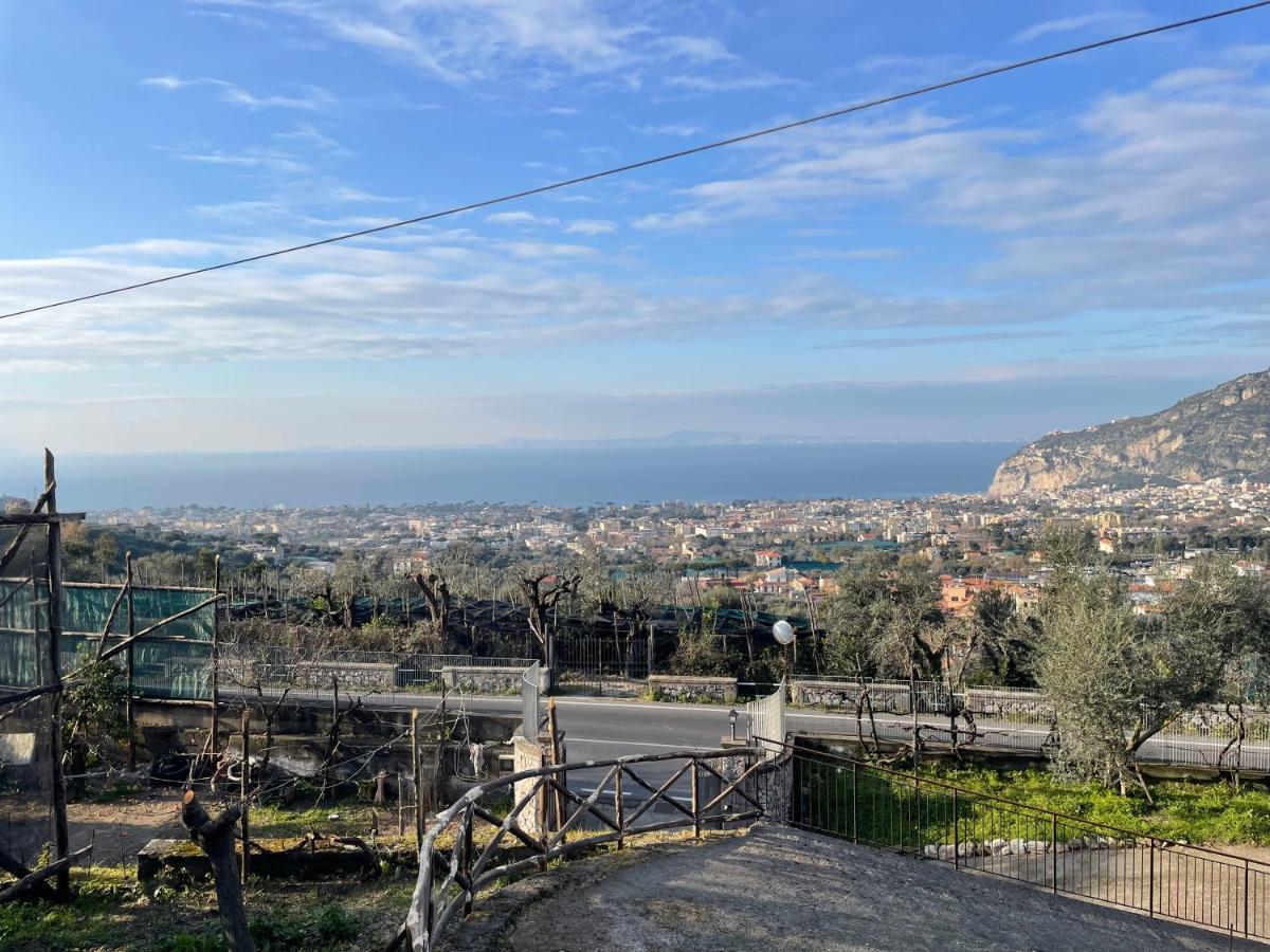 Sky View Villa Piano di Sorrento Bagian luar foto