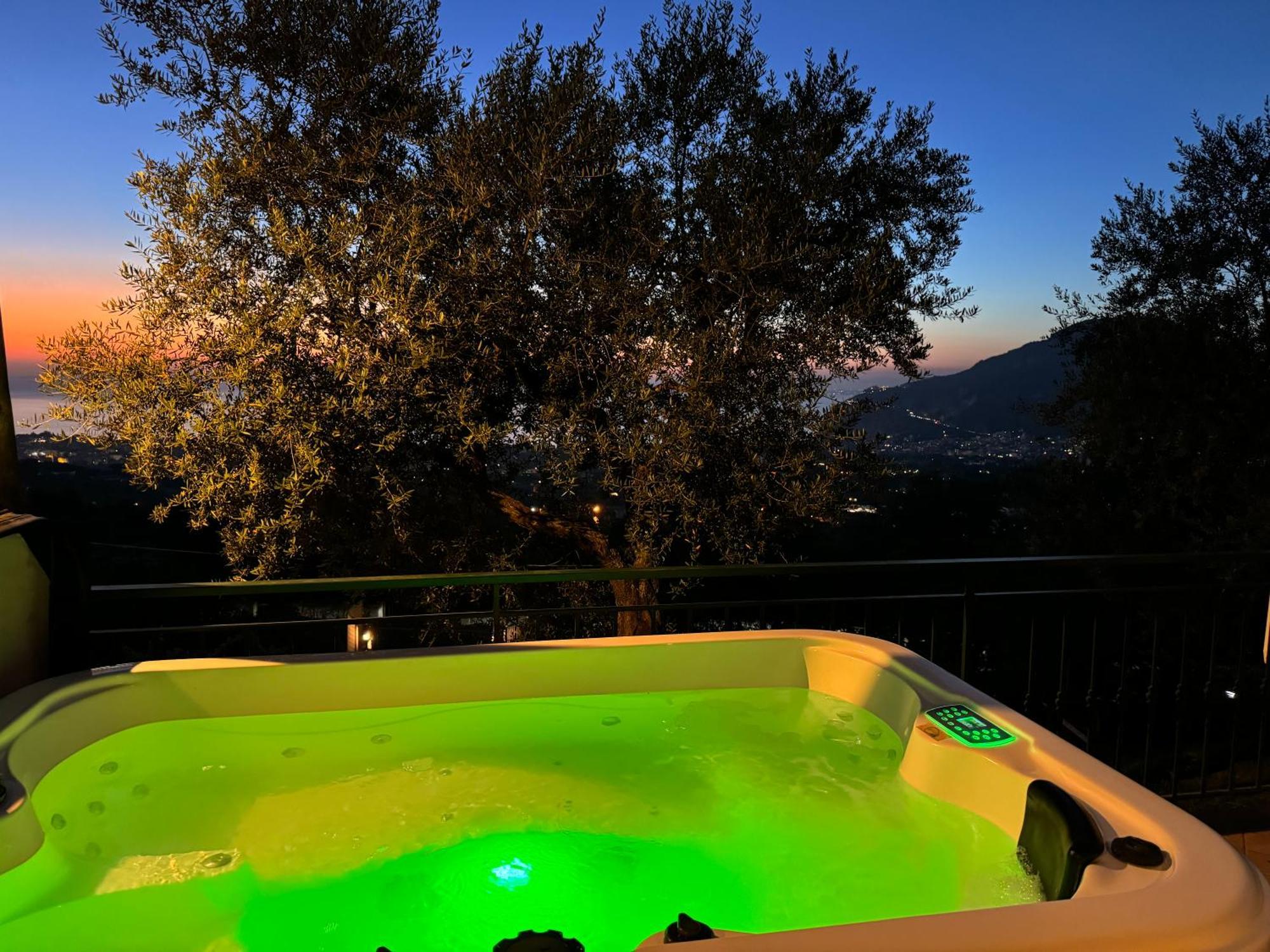 Sky View Villa Piano di Sorrento Bagian luar foto